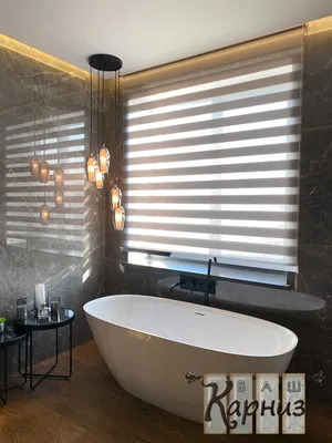 Рулонные шторы в ванной: полезная информация и фото