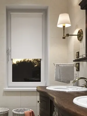 Фотографии рулонных штор в ванной - воплощение современного стиля