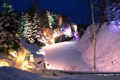 Рускеала зимой: Замороженные краски природы на фото