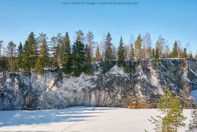 Зимние пейзажи Рускеалы: Очарование в каждой фотографии