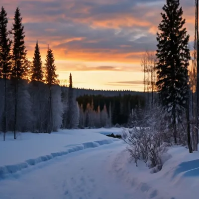 Зимние взгляды: Красивые картинки русской природы