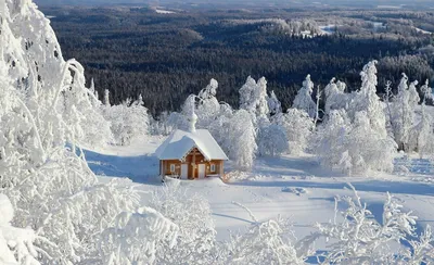 Снежные витражи: Фотографии русской зимы