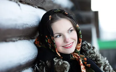 Русские дамы в зимних образах: фото в JPG, PNG, WebP форматах