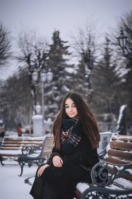 Фотографии зимней красоты: Русские дамы на ваш выбор