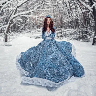Зимние портреты русских красавиц: скачивайте в любом формате