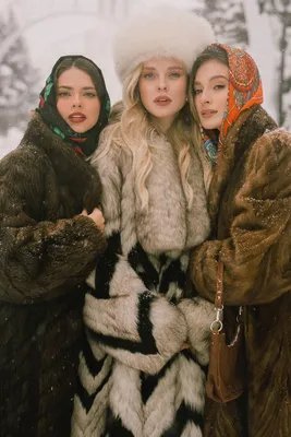 Фото зимней красоты: Русские девушки в высоком разрешении