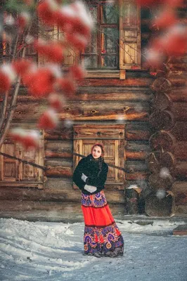Русские красавицы в снежной красе: выбирай формат и размер фото