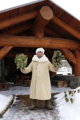 Все оттенки зимы: Фотоальбом Русской бани