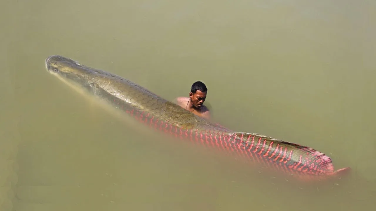 Арапайма гигантская или пираруку (лат. Arapaima gigas)