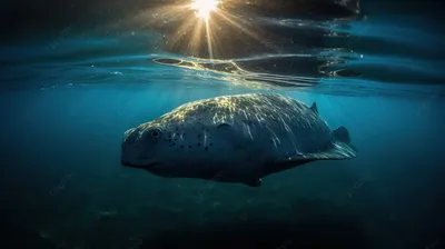 Фотография рыбы солнце с величественным видом