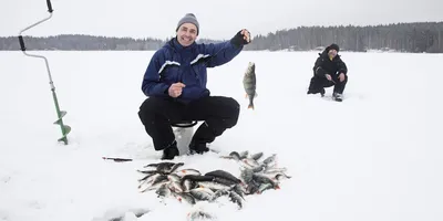 Зимний арсенал: Изображения рыболовного снаряжения