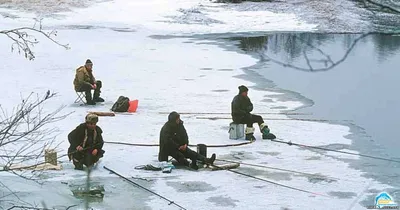 Ледяная атмосфера: Фотографии зимнего рыболовного настроения