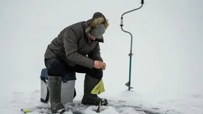 Зимнее рыболовное вдохновение: Фото природы и уловов