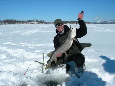 Зимняя сказка: Фотографии рыболовного волшебства