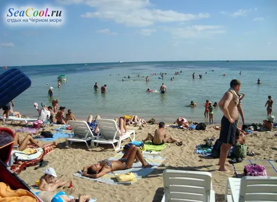 Фотографии Рыцарского пляжа в Евпатории: красота морского побережья в объективе камеры