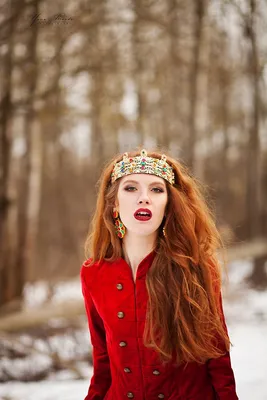 Фотографии рыжих дам зимой: Выберите идеальный размер изображения