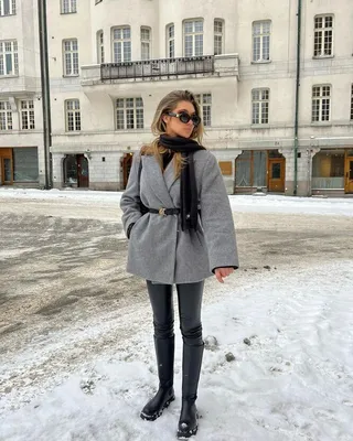 Зимний стиль: как носить лосины с удовольствием (фото)