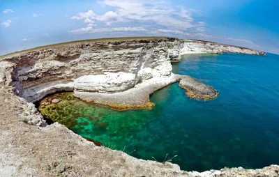 Панорамные фото с диких пляжей Крыма