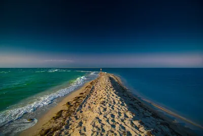 Фотографии моря и песка на диких пляжах Крыма