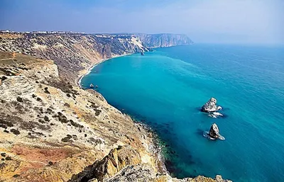 Фото с диких пляжей Крыма - идеальное место для отдыха