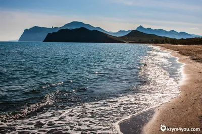 Фото с диких пляжей Крыма - место для релакса