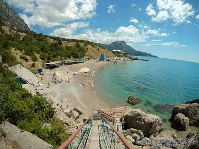 Фотографии диких пляжей Крыма: природа во всей своей красе