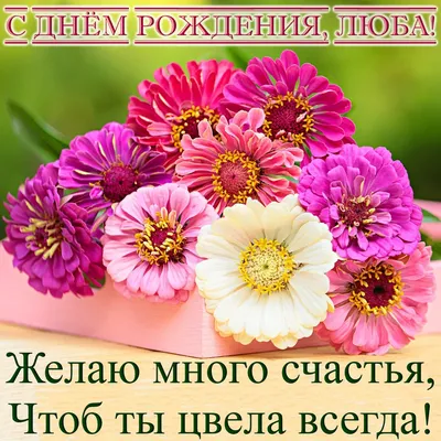 Любочка, с Днем Рождения! Фото в форматах JPG, PNG, WebP