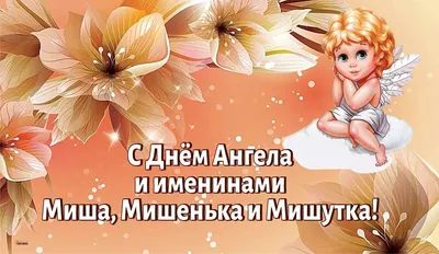 Фотооткрытки с теплыми словами для Миши на День Рождения