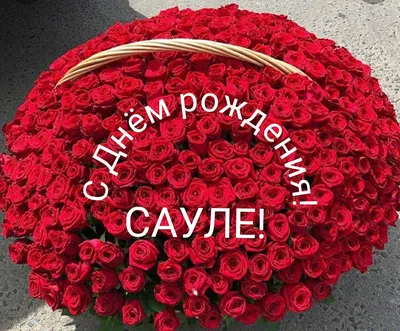 С Днем Рождения Сауле Картинки