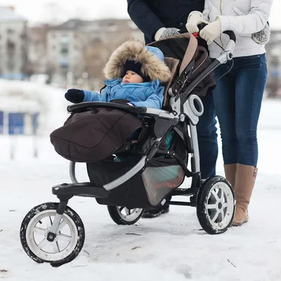 Фотографии коляски зимой: красота в каждом пикселе