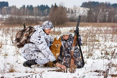 Зимний охотничий сезон: Фотографии на выбор