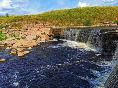 Роскошные обои на рабочий стол с фотками Саблинских водопадов