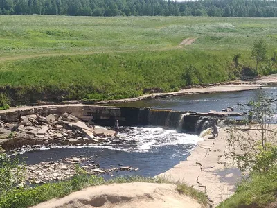 4K обои с фотографиями Саблинских водопадов