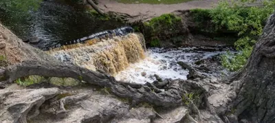 Волшебные гифки с Саблинскими водопадами