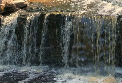 Фотокартины Саблинских водопадов в высоком разрешении