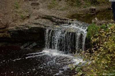 Красочные рисунки Саблинских водопадов