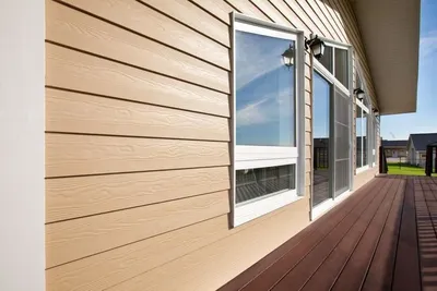 High-quality HD photo of house with wood siding