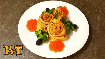 Фото салата розы: цветочная гармония на тарелке