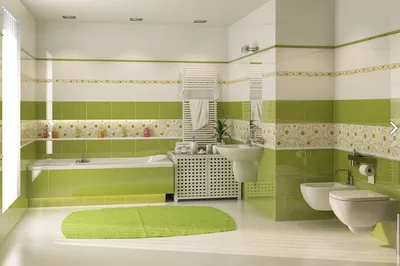 Фото галерея салатовой плитки для ванной комнаты: вдохновение для вашего дизайна