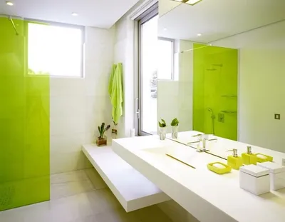 Фото идеи салатовой плитки для ванной комнаты: выберите свой идеальный дизайн