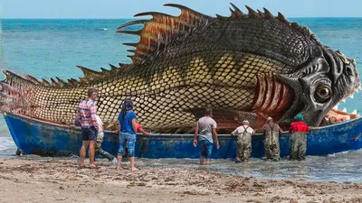 Самая большая рыба на планете: ошеломляющие размеры в одном снимке