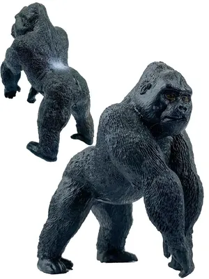 Арт-фото гориллы в макросъемке: Full HD обои на андроид