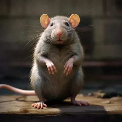 Фотография гигантской крысы в формате WebP, легкая для загрузки