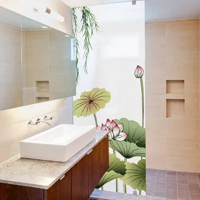 Идеи для стильного оформления ванной комнаты с помощью пленки