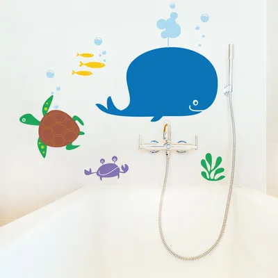 Инновационные решения для ванной комнаты: фото самоклеющихся