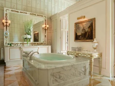 Фото ванной комнаты с яркими цветовыми решениями