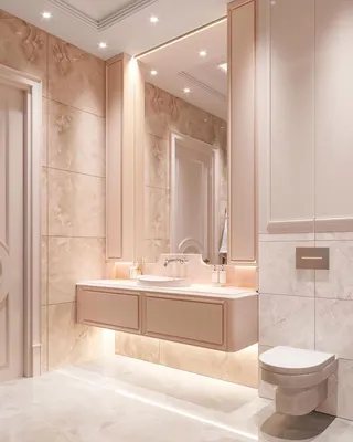 Ванные комнаты, в которых использованы технологические новинки и современные решения. Фото ванной комнаты.