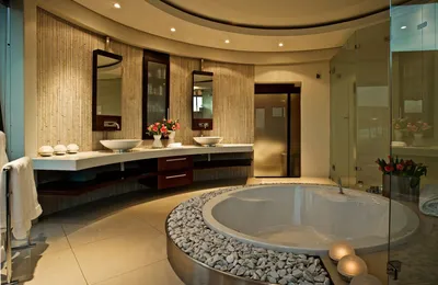 Ванные комнаты, в которых преобладает стиль скандинавского дизайна. Фото ванной комнаты.