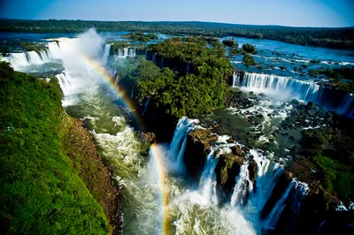 Виктория (Замбия/Зимбабве): потрясающая красота на фото самого широкого водопада в мире