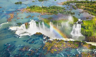 Фотографии водопадов с потрясающим видом